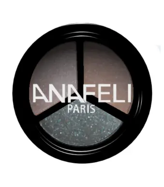 Trio Fard à Paupières Marron - Anafeli Paris (3.5 g)