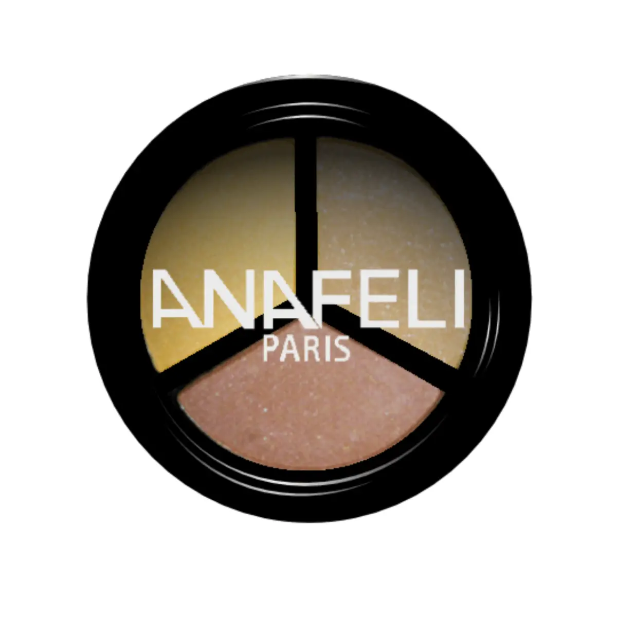 Trio Fard à Paupières Marron Or - Anafeli Paris (3.5 g)