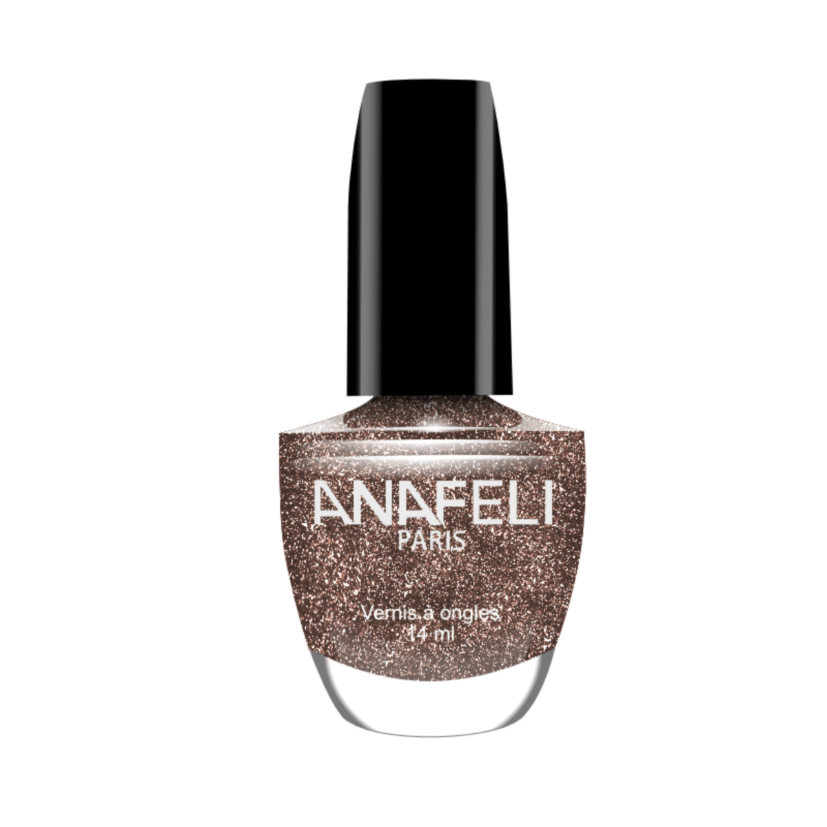 Vernis taupe effet diamant – Anafeli Paris 14ml