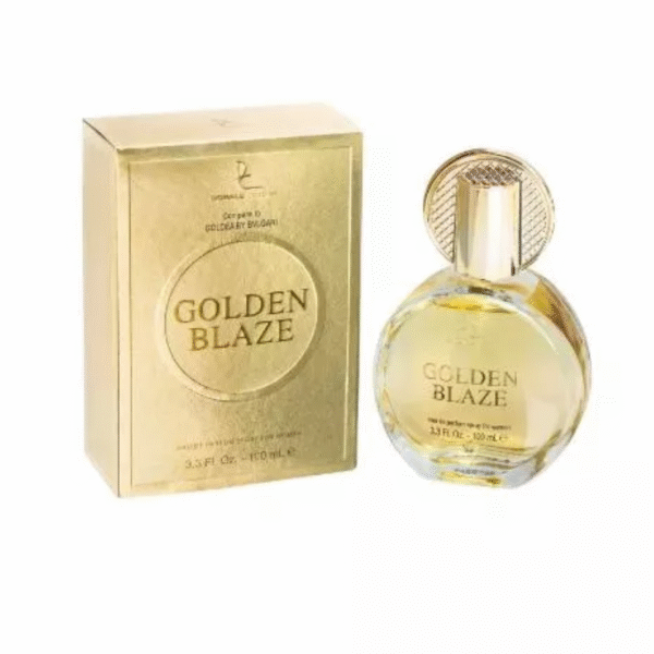 Golden Blaze – Parfum femme musqué et fruité 100ml par Dorall Collection
