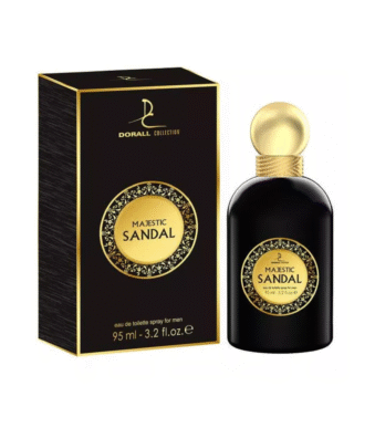 Dorall Majestic Sandal – Eau de Toilette homme 95ml boisée et ambrée