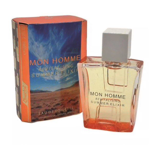 Mon Homme Elixir – Parfum homme boisé ambré 100ml signé Omerta