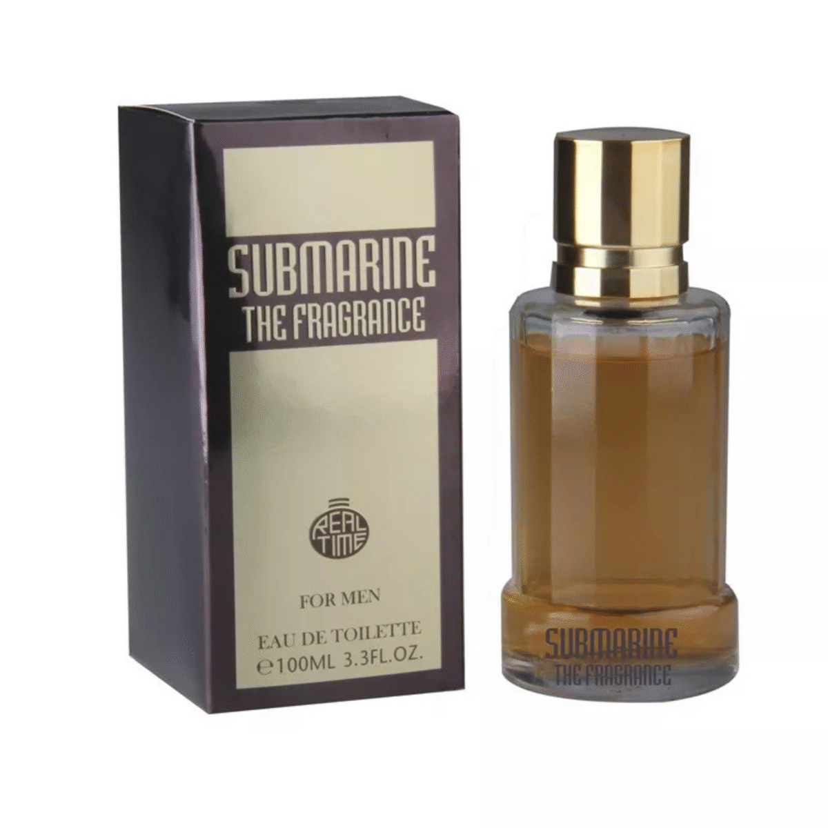 Submarine The Fragrance – Parfum homme sucré et épicé 100ml par Real Time