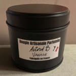 bougie artisanale vanille